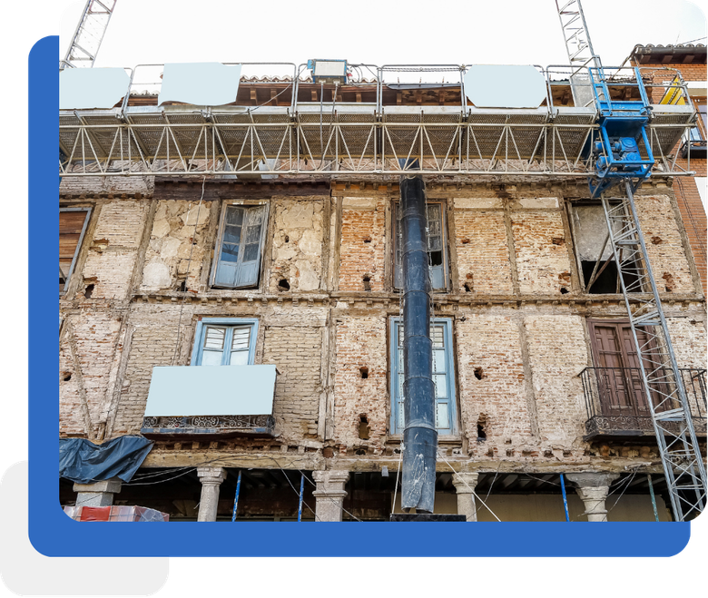 Restauración y mantenimiento de edificios en Valencia